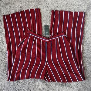 🌟2 FOR $15🌟 NWT | A&F | Striped Palazzo Pants | Size S